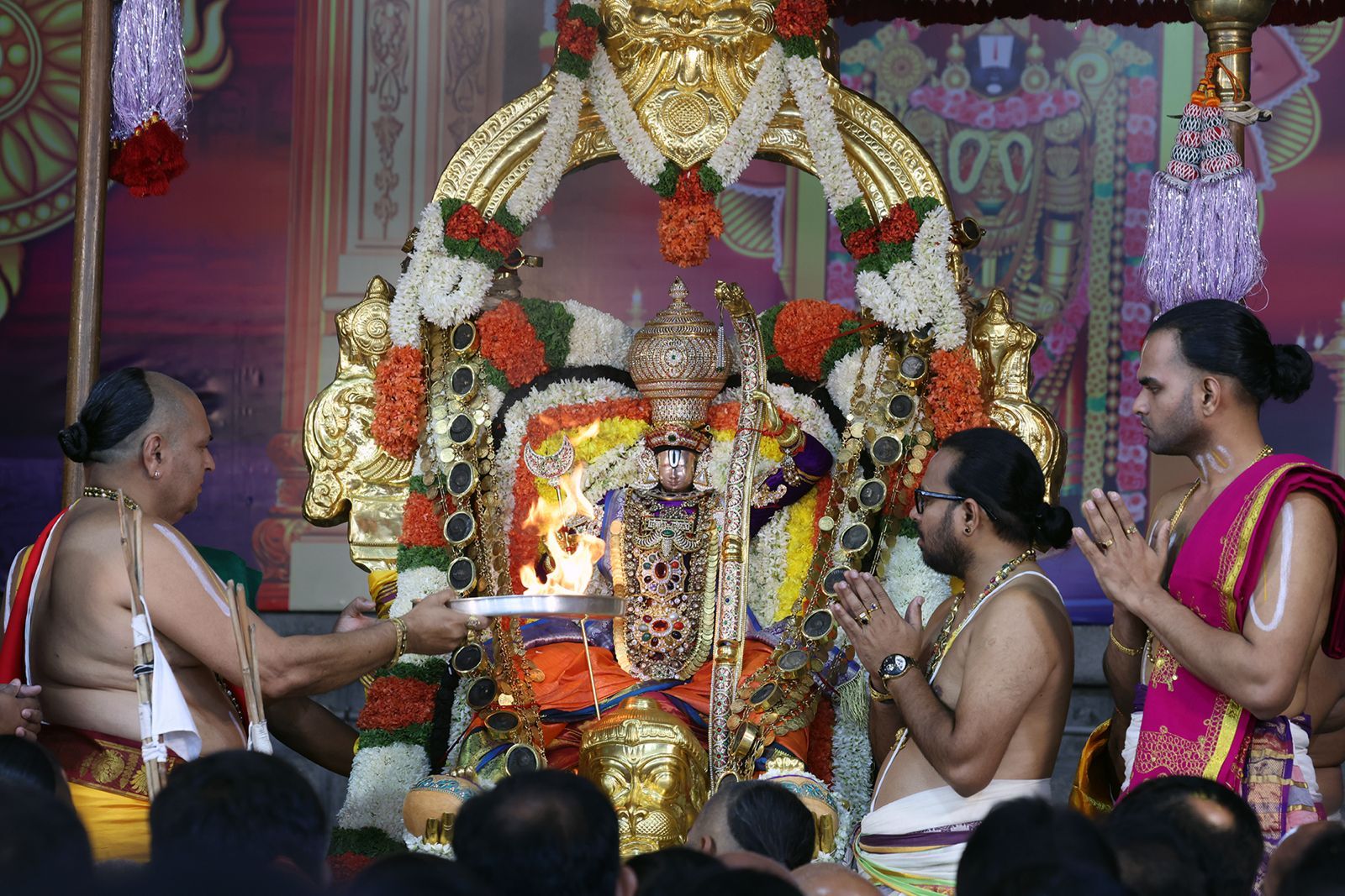 Sri Malayappa Swamy as Kodanda Rama on the Hanumantha Vahanam - Gallery image 1