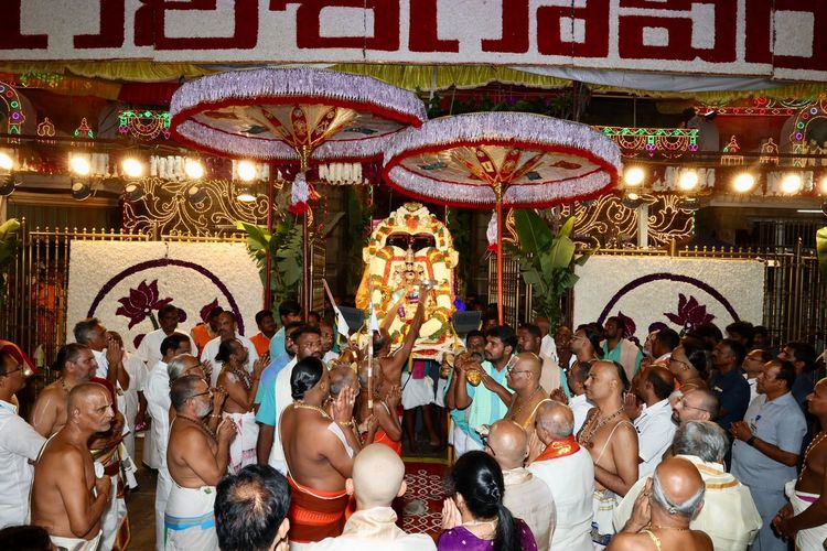 Ankurarpanam Ritual Performed for Srivari Navaratri Brahmotsavams in Tirumala