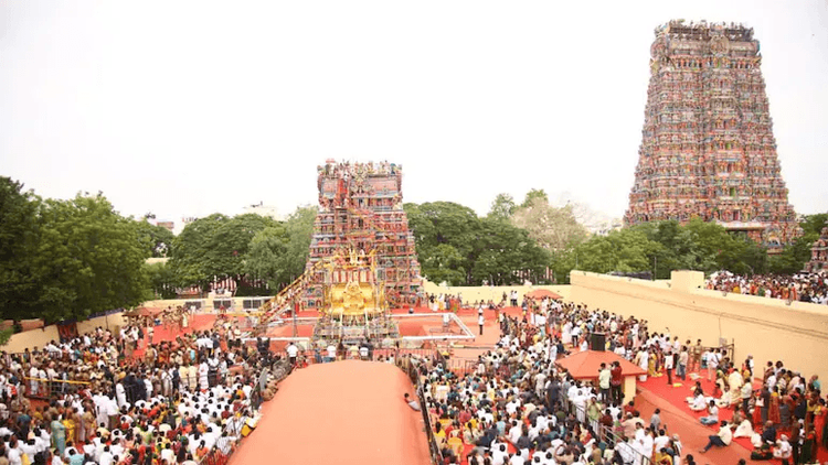 After 17 Years, Grand Spiritual Renewal At Madurai's Meenakshi Temple